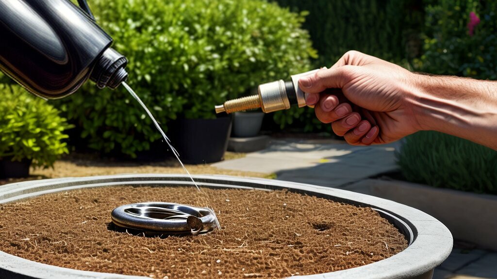 hose unscrewing properly