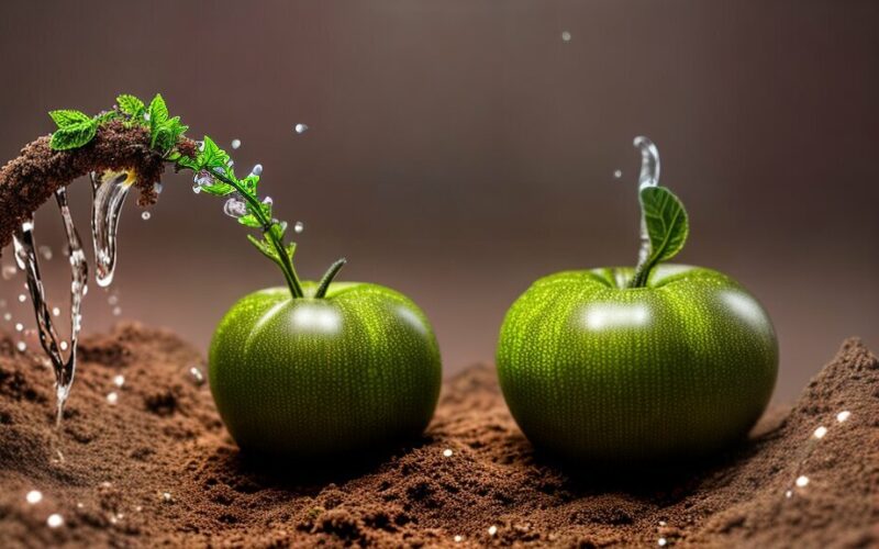 How long to run soaker hose for tomatoes