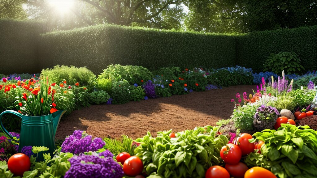 Planting tomatoes and carrots in the same bed