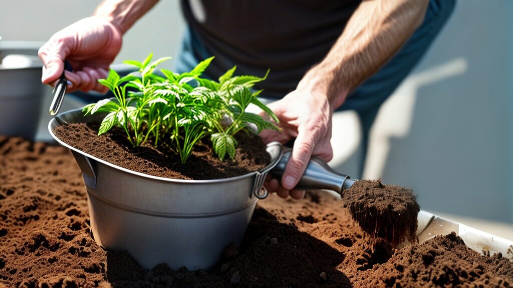adding drainage holes to grow bags