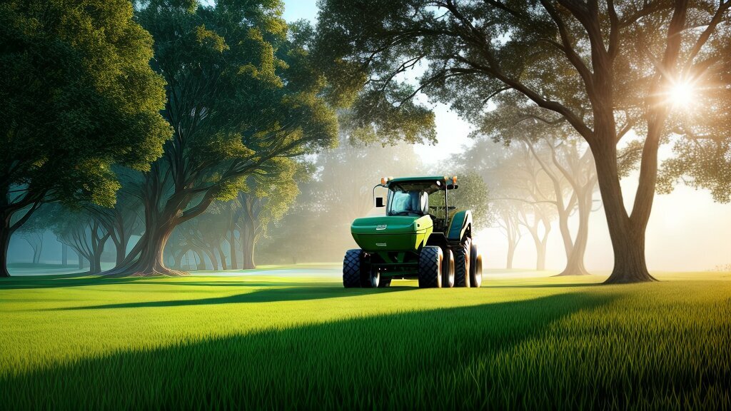 applying weed and feed to southern lawns