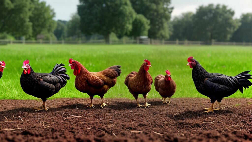coffee grounds as chicken repellent
