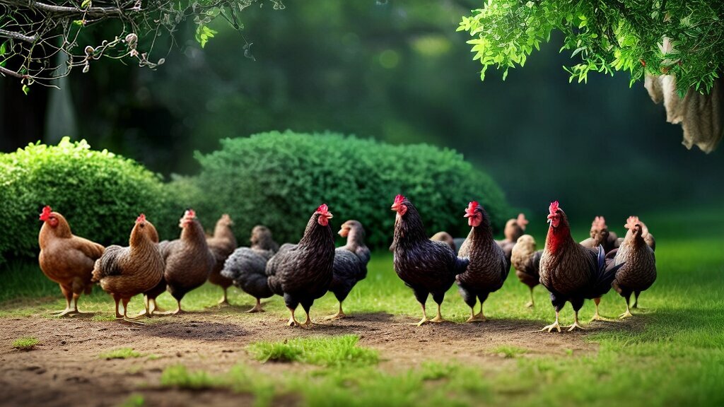 coffee grounds for chicken control