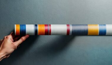 masking tape on painted surface