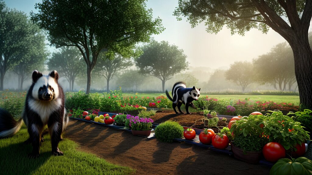 skunk pest control for tomatoes