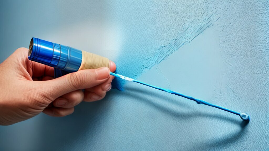 using masking tape on painted surfaces