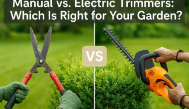 Manual vs. Electric trimmers