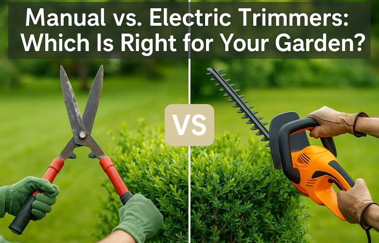 Manual vs. Electric trimmers